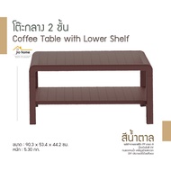 เก้าอี้โซฟา พลาสติก 1-2-3 ที่นั่ง กับโต๊ะกลาง SoFa So Good and Coffee Table JioHome