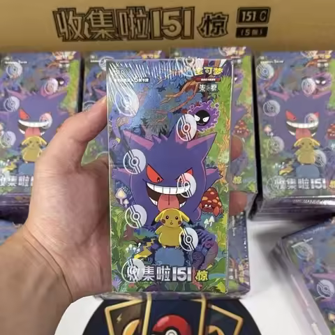 Original Pokemon Trading Card Ptcg 151 Series Pokemon Cards PokéMon Collectible Card Simply Chinese 