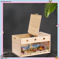 Pet Wood Parakeet Budgie Cockatiel Breeding Nesting Bird Avery Cage Box ZG