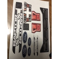 ✅PEHSTICKERS✅raptor 313mm bodyshell sticker custom real