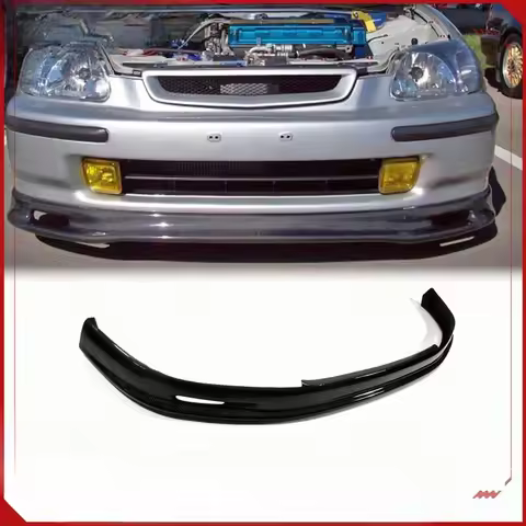 Suitable For Honda Civic EK9 Modification, Carbon Fiber Front Lip Small Surround MUGEN Unlimited Hea