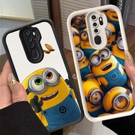G-44 Minion Casing for OPPO A9 A5 2020 F11 Reno 2F 2Z Pro Black and white
