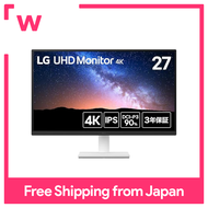 LG Monitor Display 27US500-W 27 / 4K(3840×2160) / IPS / Approx. 1.07 billion color display (8bit+FRC