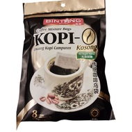 BINTANG COFFEE MIXTURE BAGS KOPI O KOSONG NO SUGAR ADDED 8 SACHET × 10G