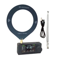 SI4732 Mini Pocket 0.5-108mhz SSB AM FM HF SW MW จอแสดงผลทั้งหมดเครื่องรับวิทยุ 2 เสาอากาศลําโพงในตั