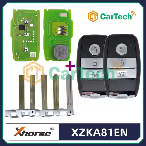 1PCS XHORSE XZKA81EN Special PCB Board 3 Buttons Exclusively for Hyundai & Kia Model With Key Shell