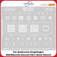 U QSD10 SM8350 SM8450 SM8475 SM7475 SM8425 RAM496 CPU 58080 Reballing Stencil FRO Snapdragon 8Gen1/8