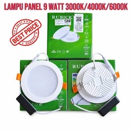 9W WHITE LED PANEL DOWNLIGHT WARM WHITE/ 4000K/