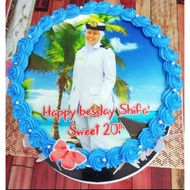 CUSTOM EDIBLE IMAGE FOR CAKE