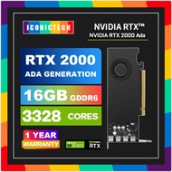 " BRAND NEW " NVIDIA RTX A2000 12GB GDDR6 Graphics Card " ADA GENERATION " , Professional Workstatio