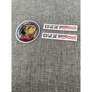 Built In The USA decals Ols School BMX