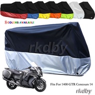Motorcycle Cover Fits For Kawasaki 1400 GTR Dustproof Sunscreen Waterproof Protecting Cover