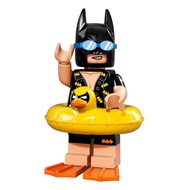 AUTHENTICLEGO Batman Movie Minifigures 71017 - Vacation Batman ZIPLOCK