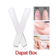 Glass Nail File With Nano Glass Box Nail Polish Nail File & Polisher Nail File Manicure Pedicure Acr