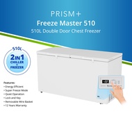 PRISM+ FreezeMaster CFZ 510 | 510L Double Door Chest Freezer [Delivers in 5-10 working days]