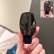 Mercedes-Benz Key Cover Mens GLC260L Womens V-Class C260L Shell C200L Clip Car Key Holder Simple Sty