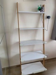日系簡約五層木架 置物架 wooden shelf decorative cabinet