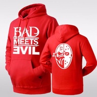 MERAH Eminem Bad Meets Red zipper hoodie Sweater Jacket Wholesale Bandung Sweaters