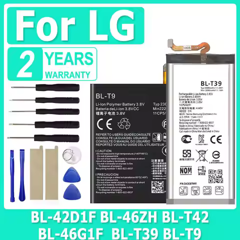 BL-46G1F BL-46ZH BL-T42 Battery For LG Google Nexus 5 K10 G5 V50 G7 ThinQ Version K20 Plus TP260 K42