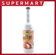 SUPERMART Ding Fong Lychee Concentrated Formula 2 760 ml. น้ำลิ้นจี่เข้มข้นสูตร 2 ตรา ติ่งฟง 760 มล.