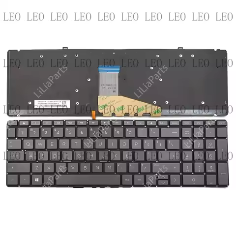 AA US Backlit Keyboard Laptop For HP Spectre X360 15.6" 15-CH 15-CH000 Series