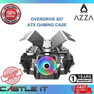 Azza OVERDRIVE 807 PCI-E 4.0 Aluminum ATX Premium Gaming Concept Casing Case Chassis