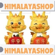 2024 Year Miniature Dragon Statue Resin Statue Chinese Zodiac Dragon Ornament