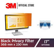 3M Gold Privacy Filter 17.0" Laptop 368 mm x 230 mm GF170W1B
