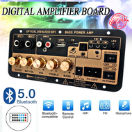 TaffSTUDIO Papan Audio Amplifier Karaoke Bluetooth with Optical Fiber - D50