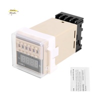 AC 220V 5A Programmable Double Delay Relay Device Tool DH48S-S