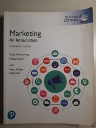 Marketing an introduction 14 edition 二手