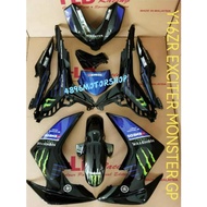 HLD EXCITER Y16ZR Y16 MOSTER GP FULL BODY COVER SET SIAP TANAM STICKER 2K CLEAR COVERSET VELOZI HLY RAPIDO