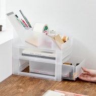 日本天馬 PROfix 桌上型分格抽屜收納盒(1低+1高抽)