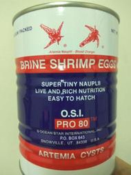 OSI 美國 原裝 進口 大鹽湖 紅樹林 金標 AA 豐年蝦卵  ARTEMIA  425.2公克 9成以上孵化率