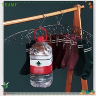 TEAMY Stainless Steel Hanger Space Saving No Deformation No odor Balcony Clothes Hanger