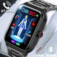 LIGE Smart Watch ET540 Non-invasive Blood Sugar Glucose ECG+PPG AI Medical Diagnosis Health Monitori