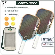 Professional Pickleball Paddle Set T700 Carbon Fiber 2 Paddles With Bag Pickleball Paddle