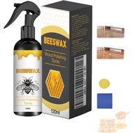 Beeswax Furniture Polish, Beeswax Spray for Wooden Furniture, Natural Micro Molecularised Beeswax Sp