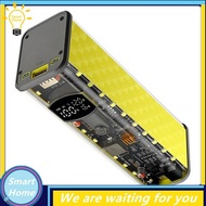 [Hmou] DIY 65W Portable Powerbank Case 8pc Flat Top 18650 Batteries Shell Portable Powerbank