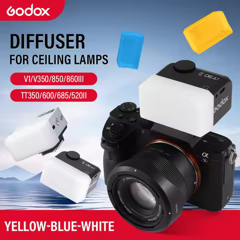 Godox Flash Diffuser Soft Box For Godox IM30 IT22 iA32 it30pro Flash Only Compatible with White Blue