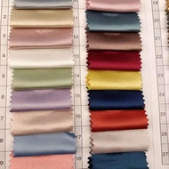 Gaomi Matte Stretch Satin Clothing Fabric Shirt Dress Hanfu Artificial Silk Satin Cloth Background Fabric/Silk Satin Fabric / Silk Cloth / premium Silk Sateen