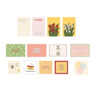 13Pcs/set 13Pcs/set Tulip Flowers Card Tulip Flowers Card Ins Korean Style Photo Props Wall Decoration Photo Props Decoration Background Photo Props Dormitory Background Flowers Card 13Pcs/set Tulip Flowers Card Ins Korean Style Decoration Background