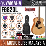 Yamaha FG820L Left Handed Acoustic Guitar - Natural (FG-820L)