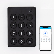 TECHCHIP-TTLOCK Wireless Digital Keypad Work with TTLOCK Bluetooth Smart Devices Fingerprint Lock