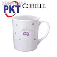 【newreadystock】☃☬Corelle Loose Mug 290ml  Porcelain Mug ( Country Rose / Sakura / European Herbs / Plum /  Provence / Da