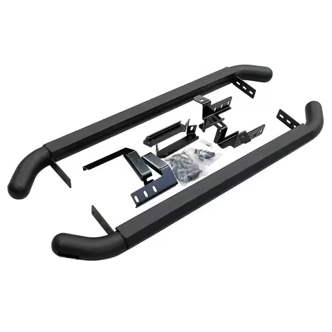 Car Side Steps Bar Pedal Rock Slider For Suzuki Jimny JB64 JB64W JB74 JB74W 2018 2019 2020 2021 2022