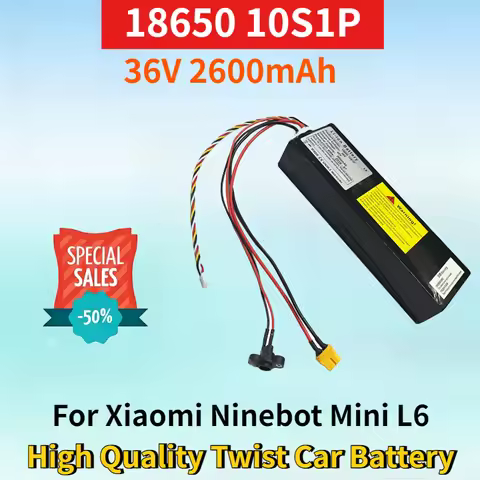 18650 10S1P 36V 2600mAh Rechargeable Lithium-ion Battery for Xiaomi Ninebot Mini L6 High Quality Twi