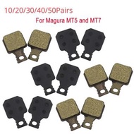 10/20/30/40/50 Pairs Organic Resin Bicycle Disc Brake Pads for Magura M5 M7 MT5 MT7 SH901 Parts MTB 
