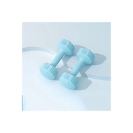 【Lior123】 Dumbbell womens rubber wrapped fitness home set 1 pair 2kg / 4kg combination set shaping s