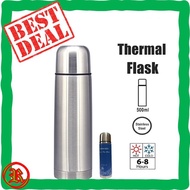 Termos Air Panas Air Sejuk Tarmos Air Panas Air Sejuk 500ml Stainless Steel Flask Water Container Va